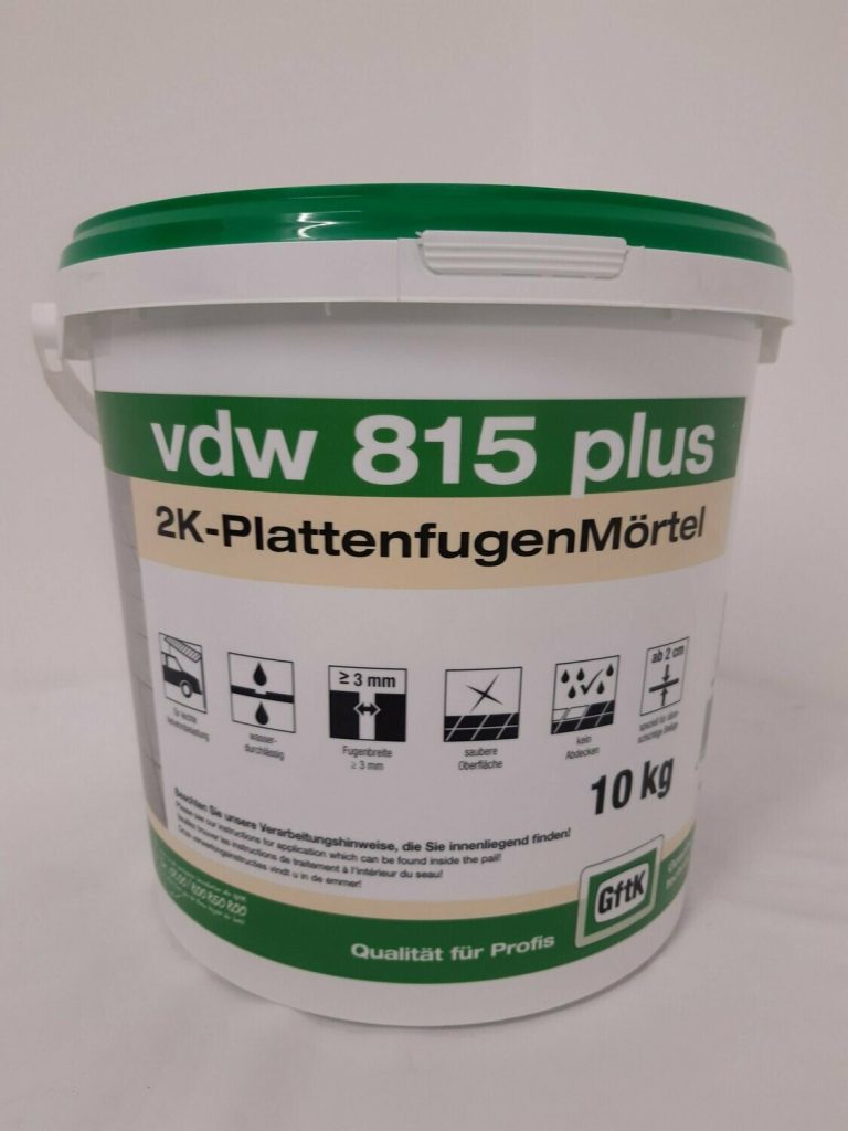 Outdoor porcelain paving grout – GftK vdw 815 10kg