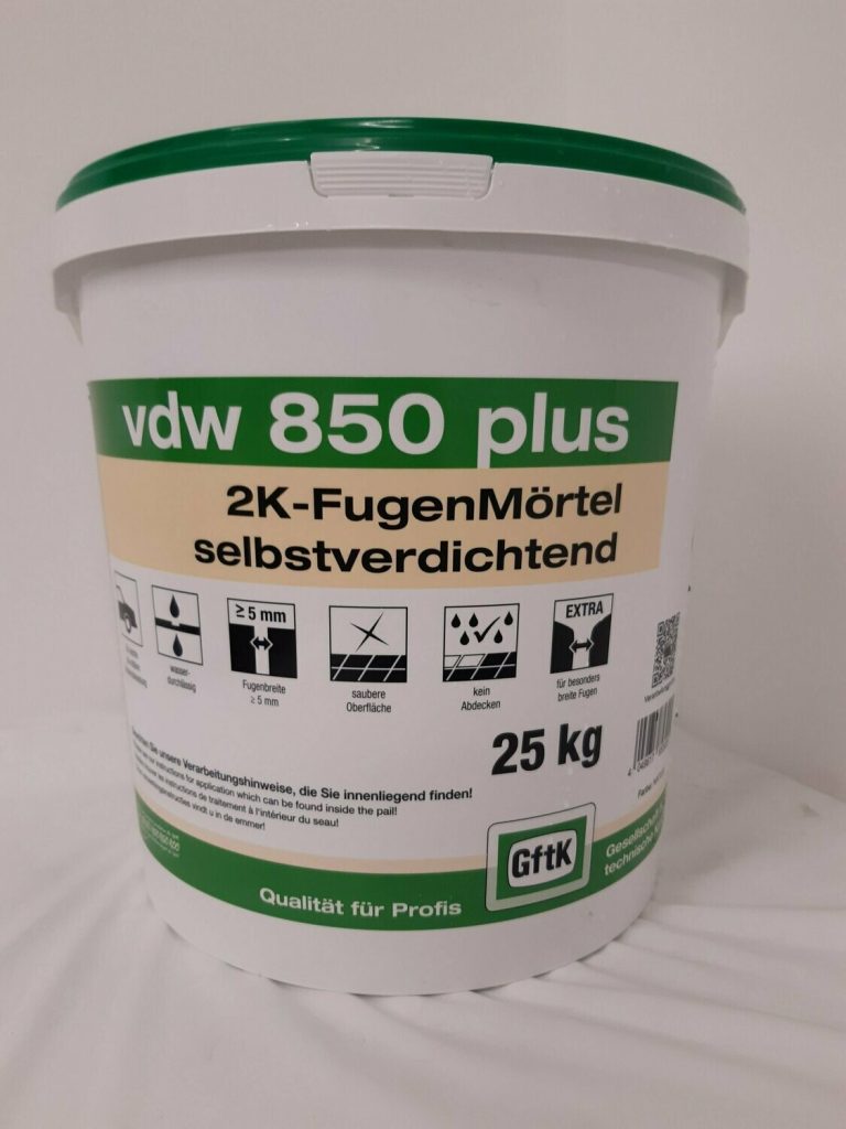 GftK vdw 850 epoxy grout & paving joint mortar 25kg